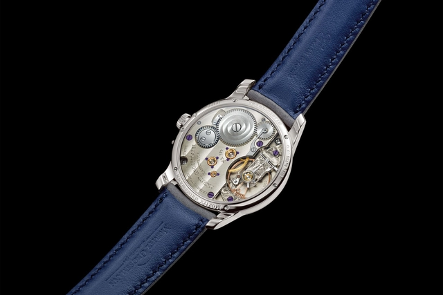 Moritz Grossmann Benu Gangreserve Weißgold Glasboden