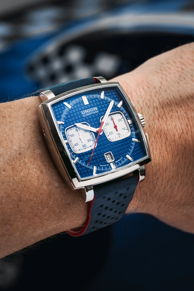 Union Glashütte Averin Chronograph, Arm