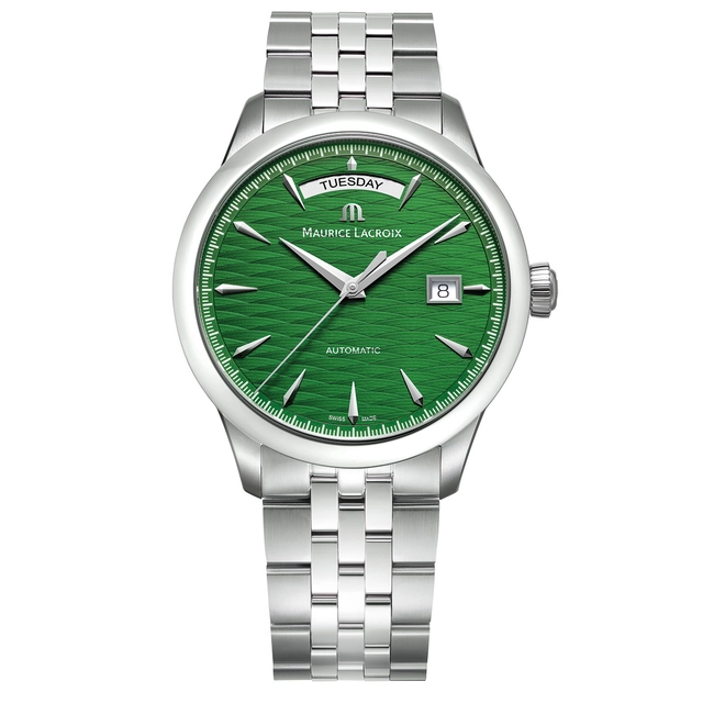 Maurice Lacroix 1975 Automatic Day Date Sapin Green – 500 Stück, erhältlich ab Herbst 2025 Maurice Lacroix 1975 Automatic Day Date Sapin Green – 500 Stück, erhältlich ab Herbst 2025