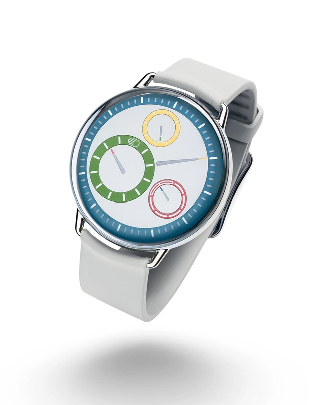 Ressence Type 1° M mit vier Farben auf dem Zifferblatt