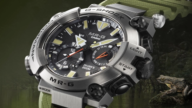 Zifferblatt der G-Shock Frogman