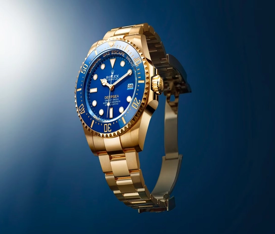 Gesamtansicht der Rolex Oyster Perpetual Deepsea