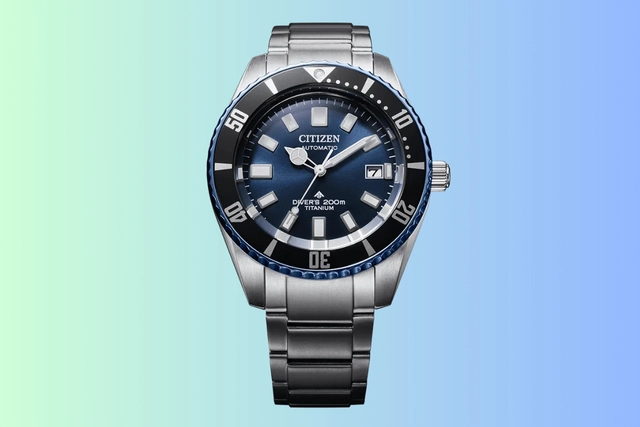 Komplettansicht der Citizen Promaster Mechanical Diver 200 m