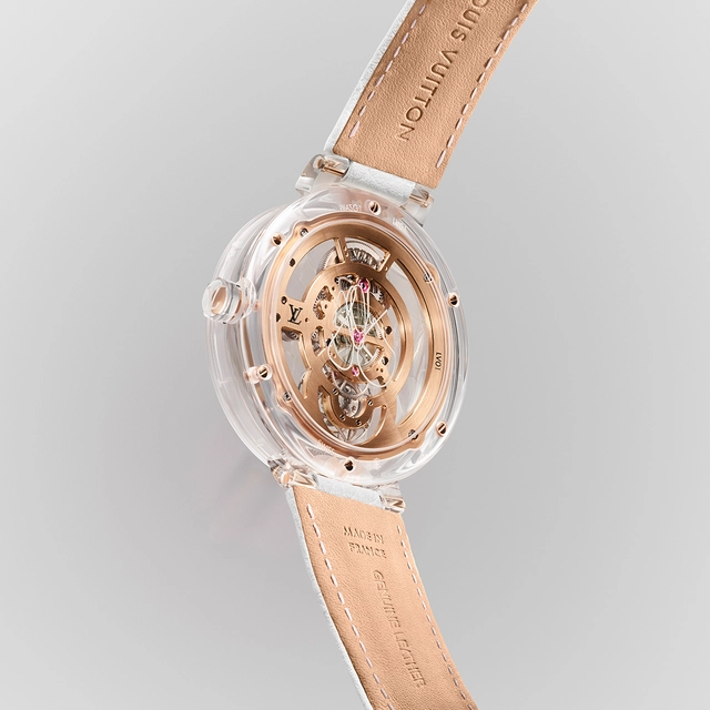 Louis Vuitton Tambour Moon Flying Tourbillon Sapphire Frank Gehry