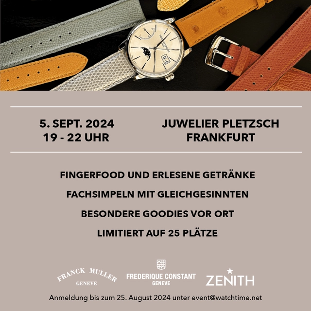 WatchTime Germany x Juwelier Pletzsch