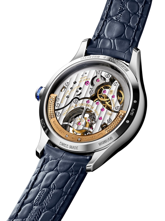 Vacheron Constantin Metiers d'Art, Tribute to the Celestial, Manufakturkaliber 2160 sichtbar durch Saphirglasboden