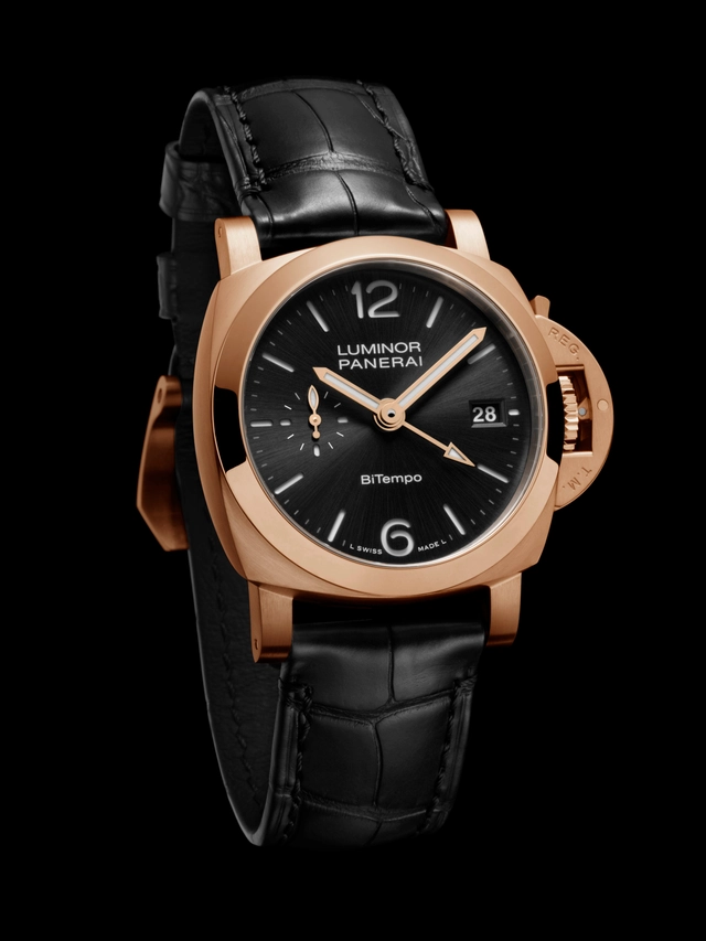 Panerai Luminor QuarantaTM BiTempo in GoldtechTM