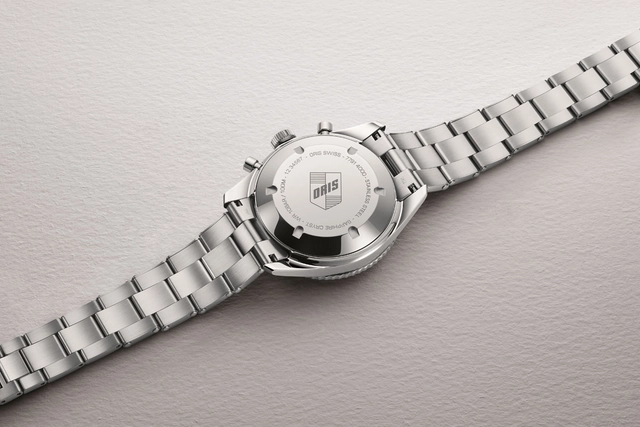 Oris Divers Sixty-Five Chronograph Stahlband Boden