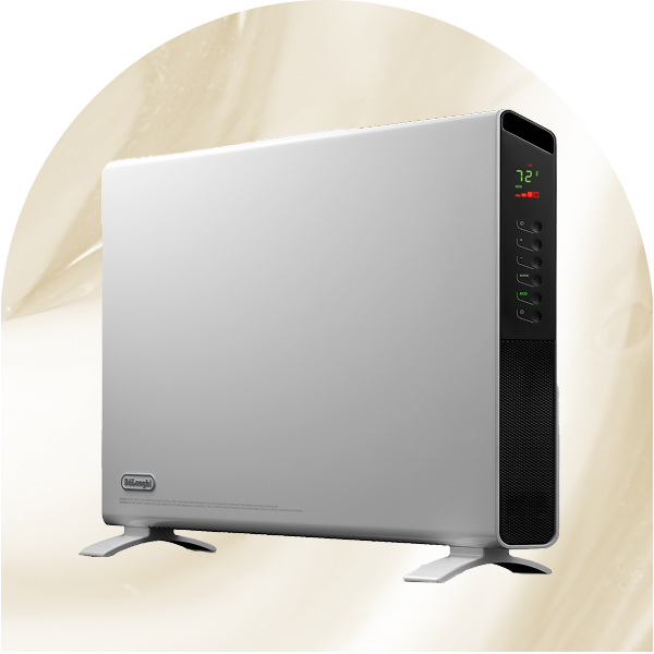 Mica Panel Heater HMP1500WH-6A Panel Heaters | De'Longhi