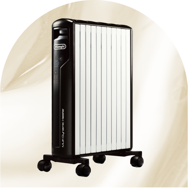 デロンギ  MDHAA15WIFI-BK  Wi-Fi ホワイト×ブラック デロンギ マルチダイナミックヒーター Wi-Fiモデル MDHAA15WIFI
