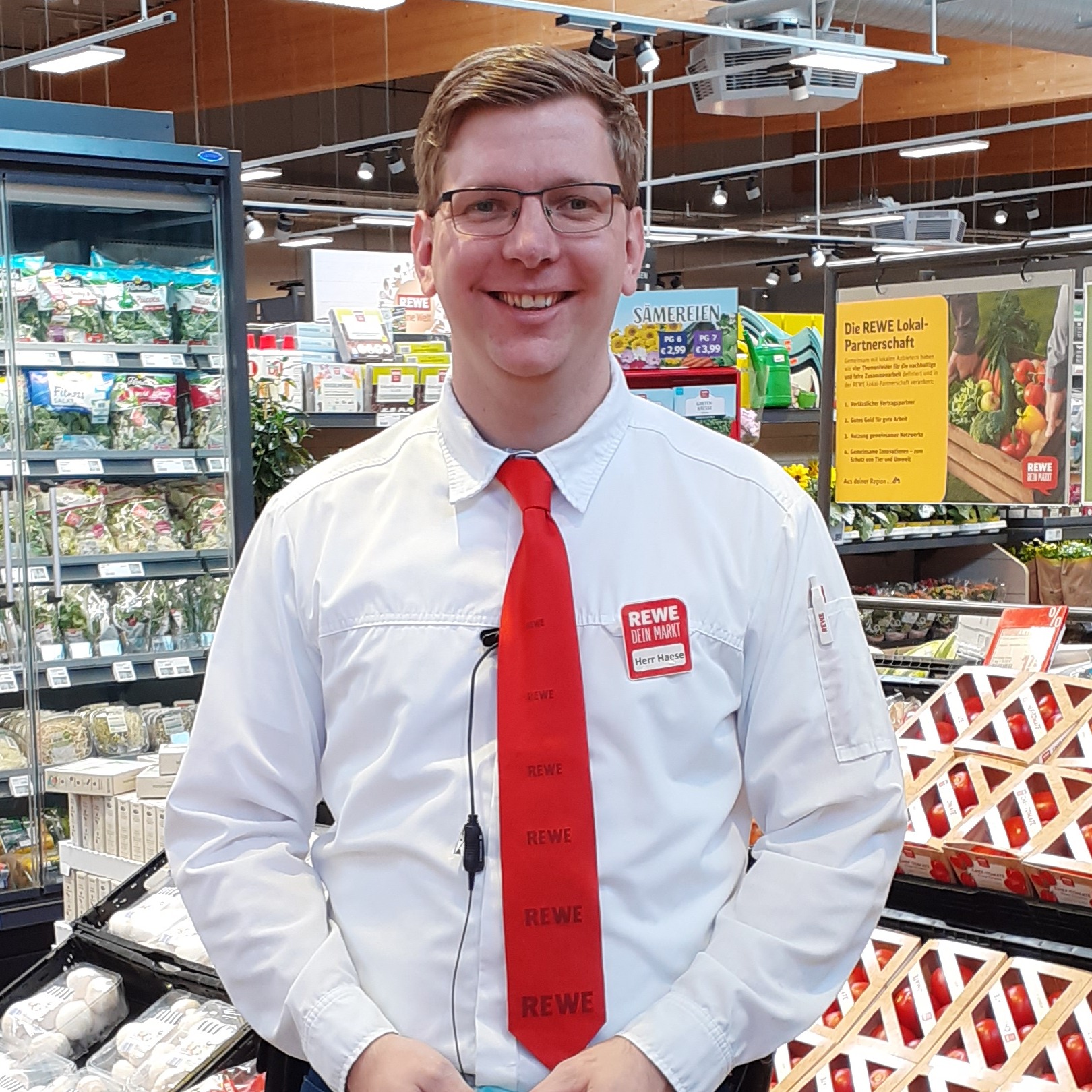 Manager des Marktes