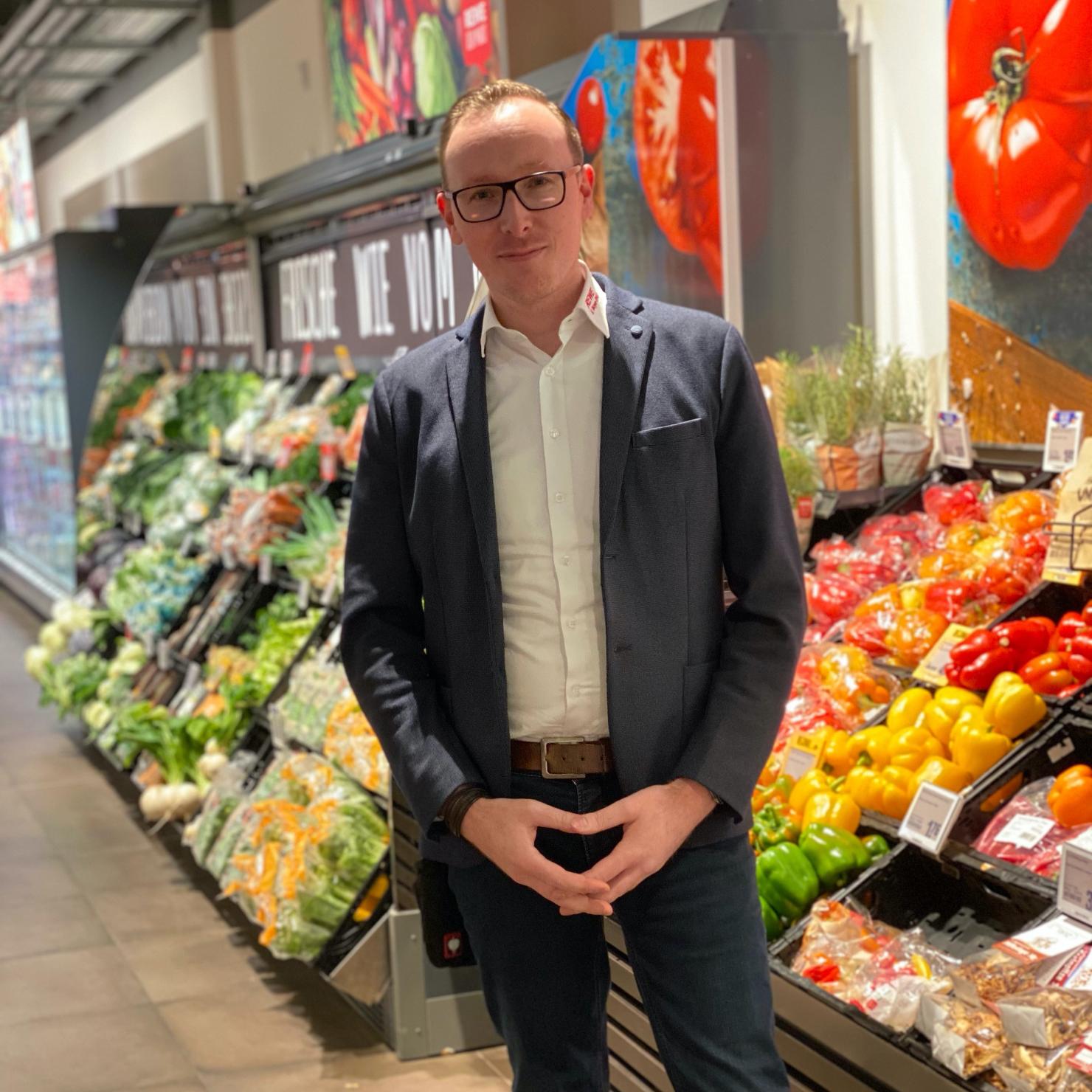 Manager des Marktes