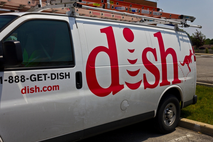 Dish network truck
