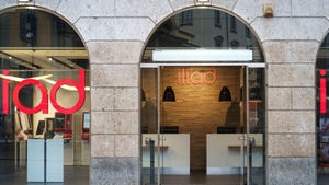 Iliad store front in Milan, Italy