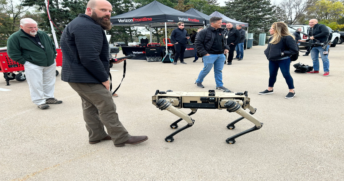 Verizon Frontline's emergency response equals 5G plus robotic dogs