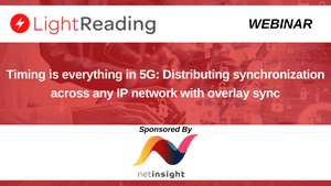 Timing is everything in 5G: Distributing synchronization across any IP network with overlay sync