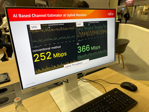 A Fujitsu MWC demo shows the results of the company's work with Nvidia's GPUs.