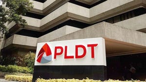 PLDT building in Manila