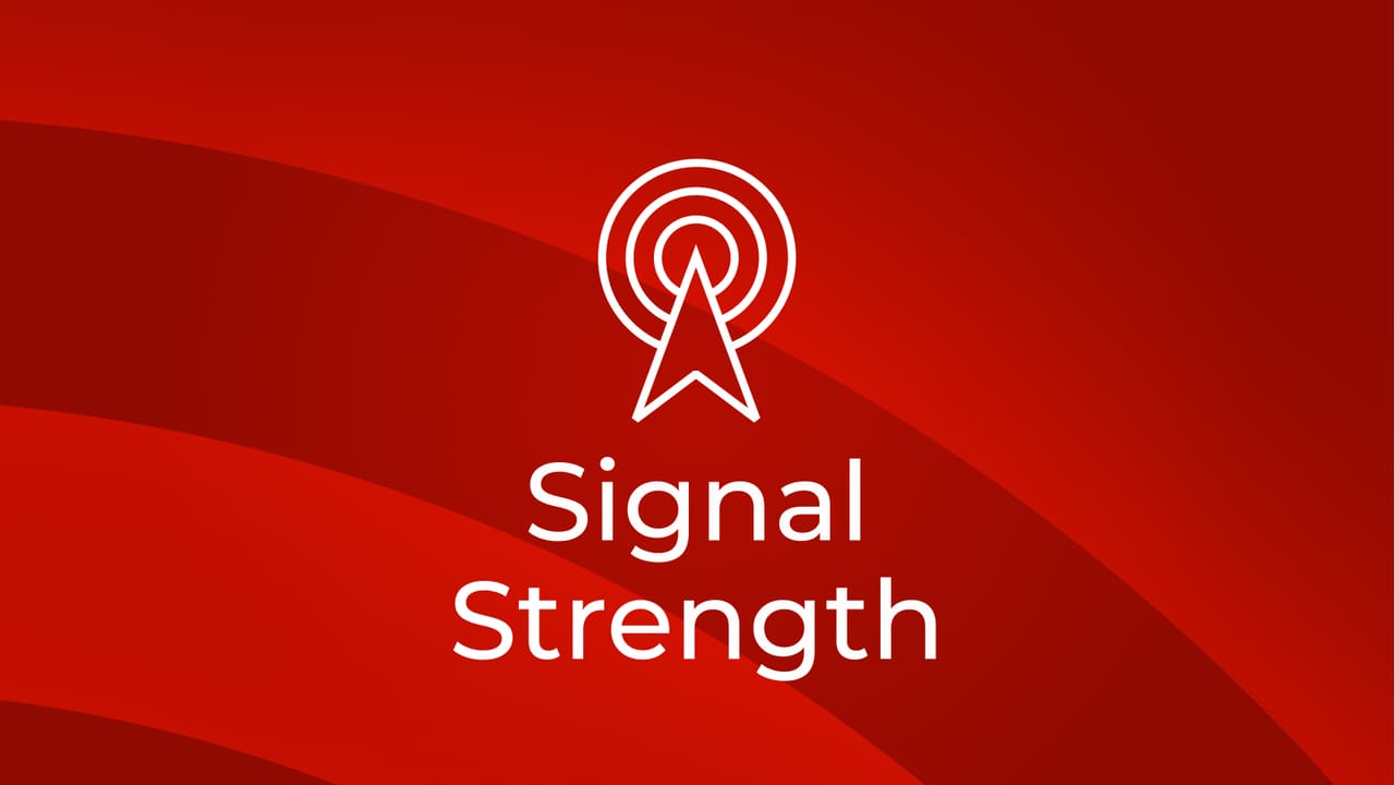 Signal Strength podcast logo Signal Strength podcast logo