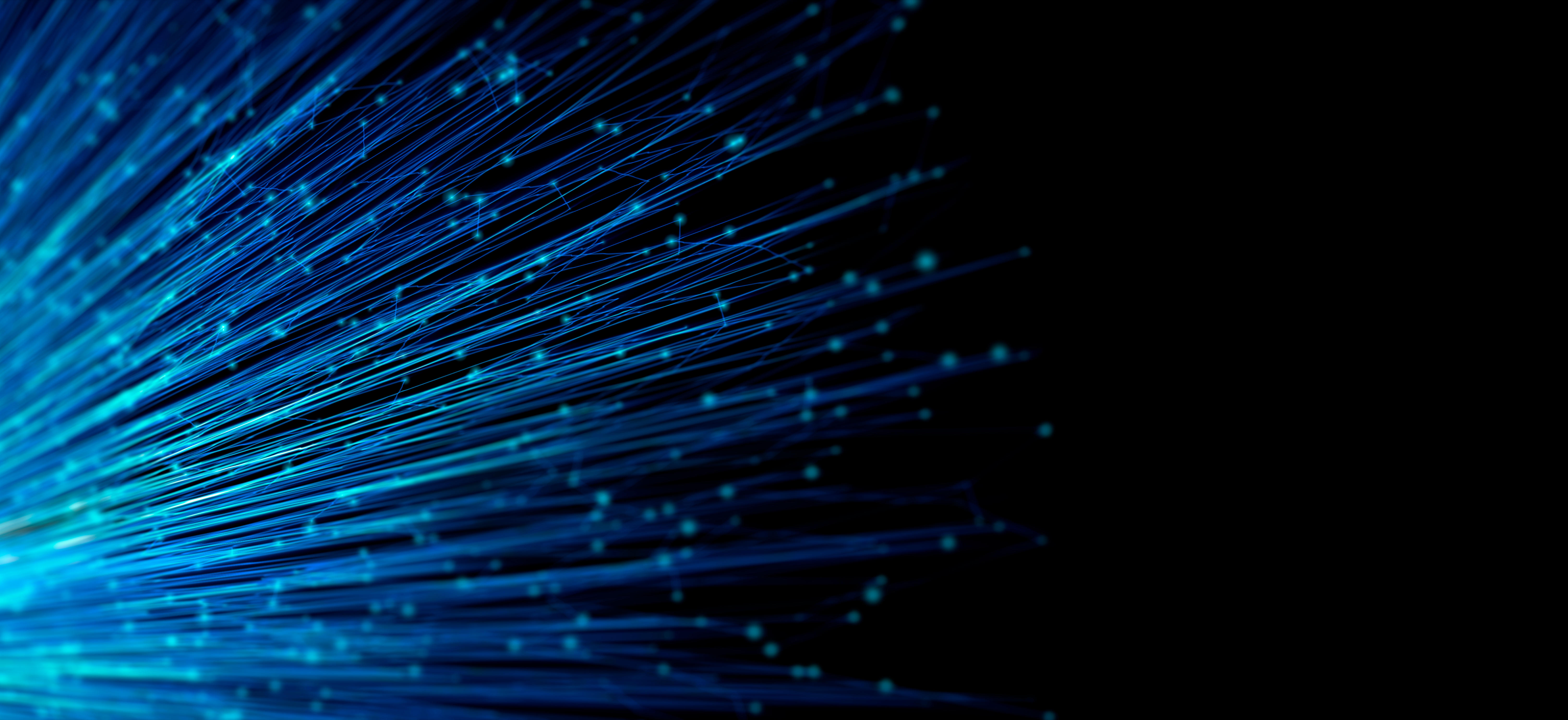 network connections abstract image AI big data concept