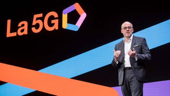 Finally 5G: Orange has announced a date for 5G to launch in 15 municipalities on December 3, with CEO Stephane Richard pushing its green credentials. (Source: Orange)