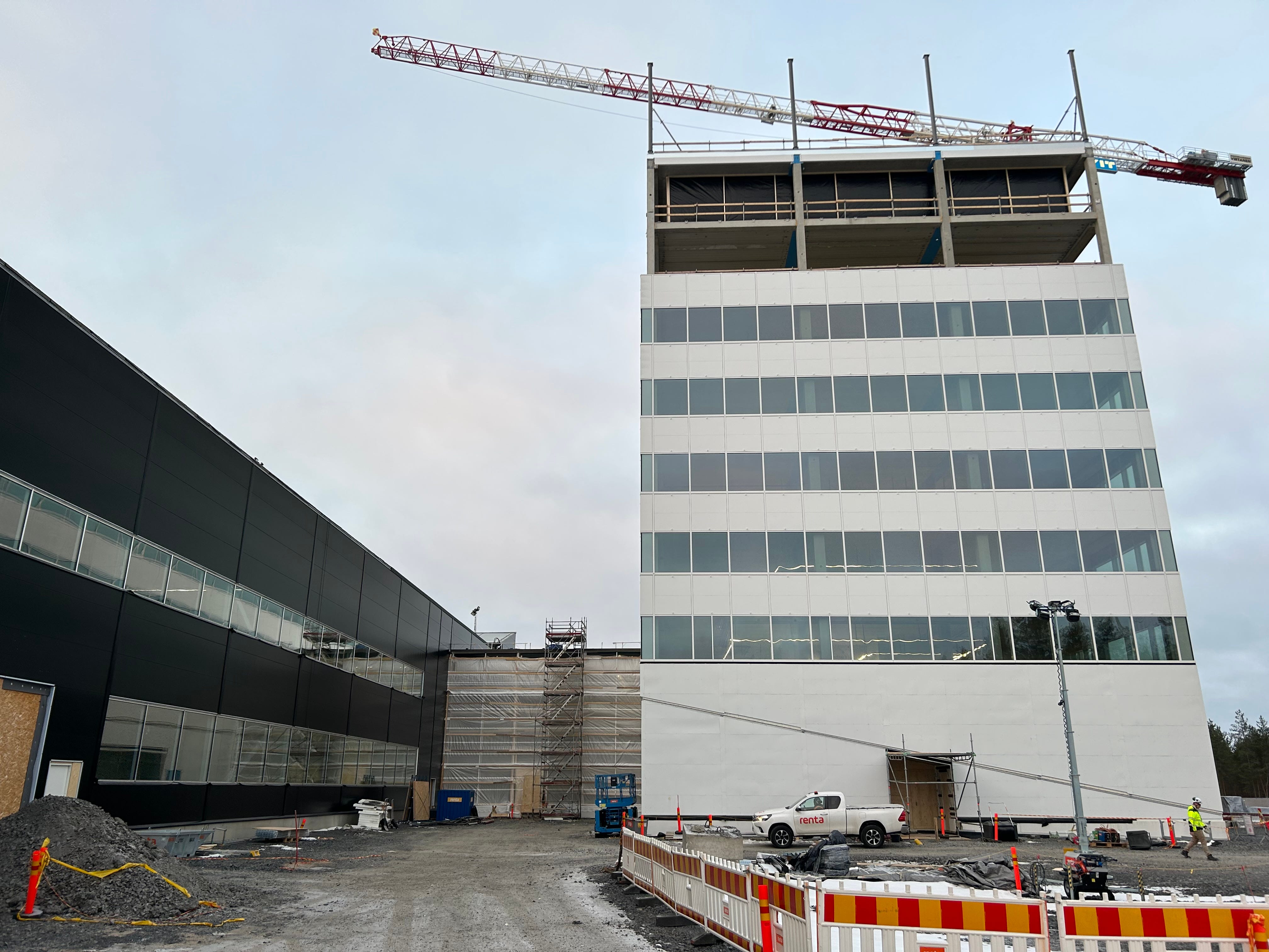 Nokia building under construction