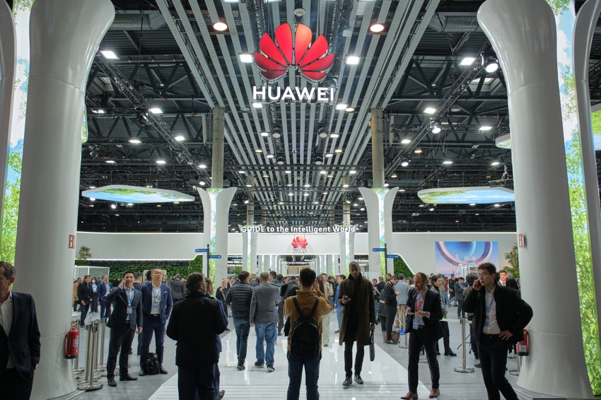 Huawei at the 2023 MWC.