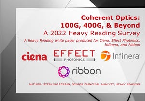Coherent Optics: 100G, 400G, & Beyond: A 2022 Heavy Reading Survey