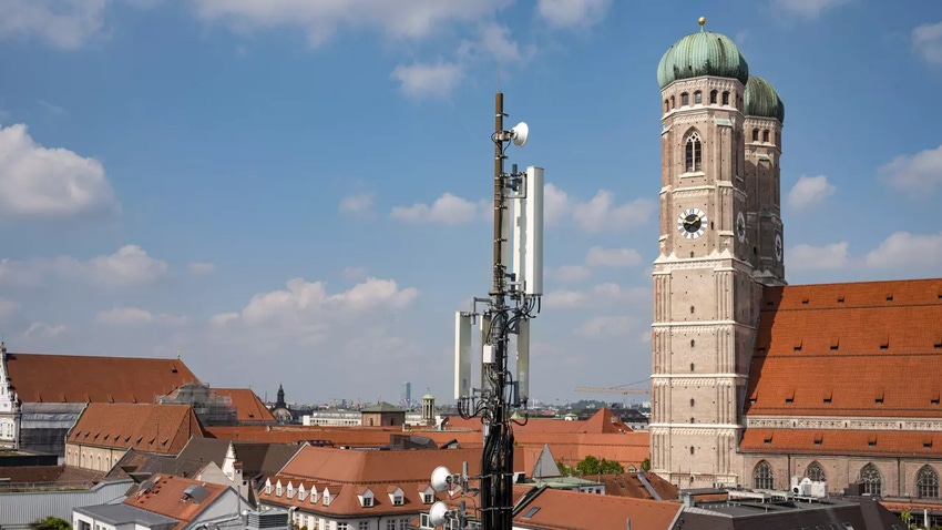 Telefónica mast in Munich