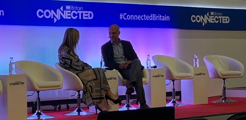 Andrea Donà and Karen Egan at Connected Britain