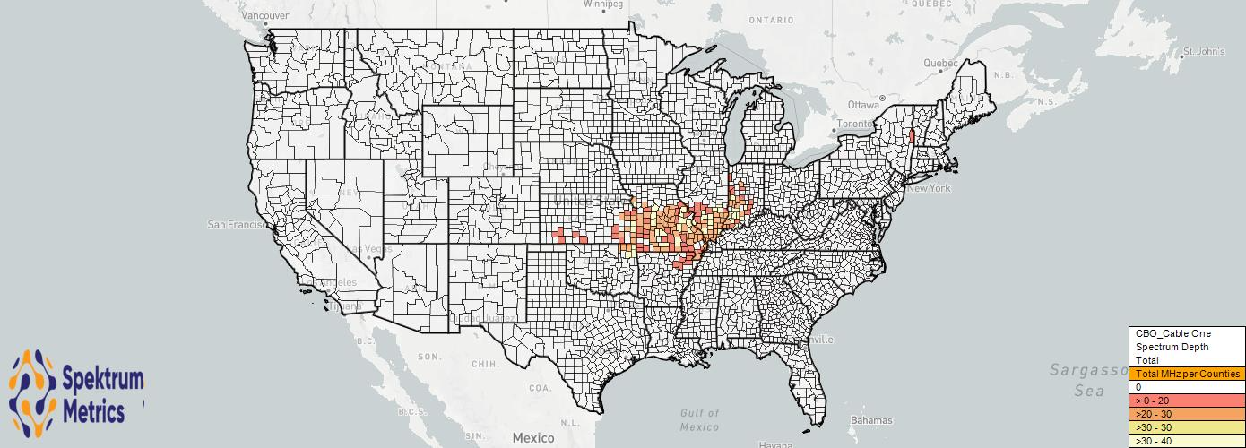 Cable One transfers CBRS spectrum licenses to Wisper