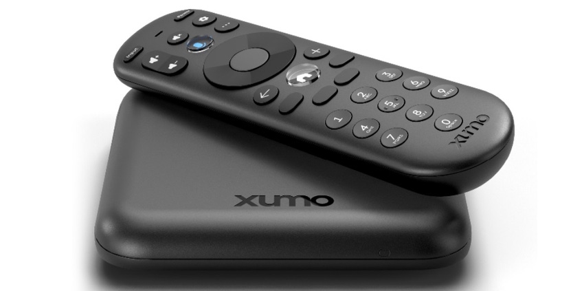Xumo Stream Box and voice remote 