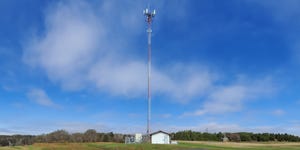 Mediacom rural tower that with Tarana FWA equipment