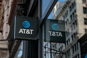 AT&T store sign in New York