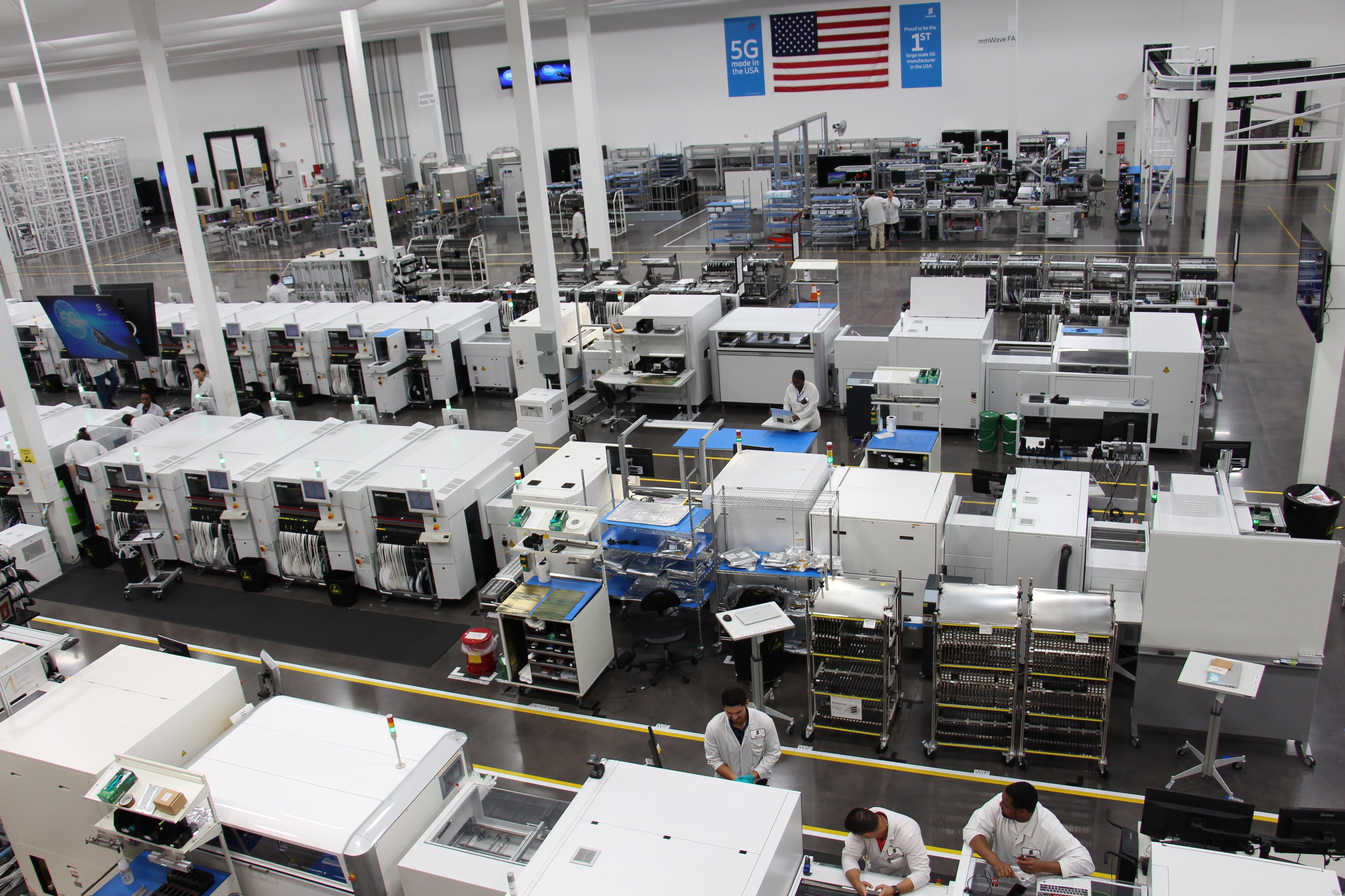 Touring Ericsson's 5G manufacturing plant in the US - Vimarsana News