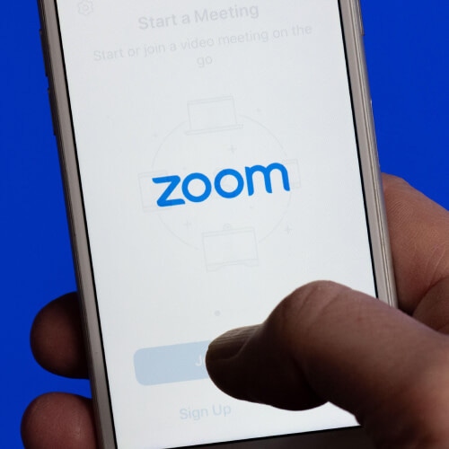 Zoom boom in enterprise helps escape the dip