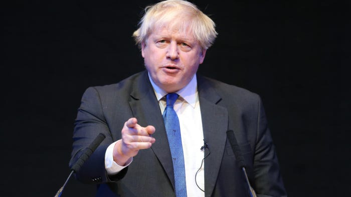Boris Johnson's obsession with Churchill has him frame himself as the plucky underdog - rather than finding ways to deflect opinion from recent scandals. (Source: Allstar Picture Library Ltd/Alamy Stock Photo)