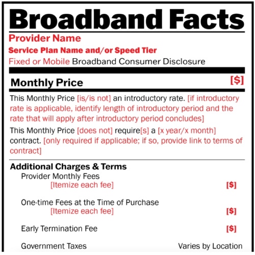 Consumer advocates, industry groups still quibbling over broadband label rules