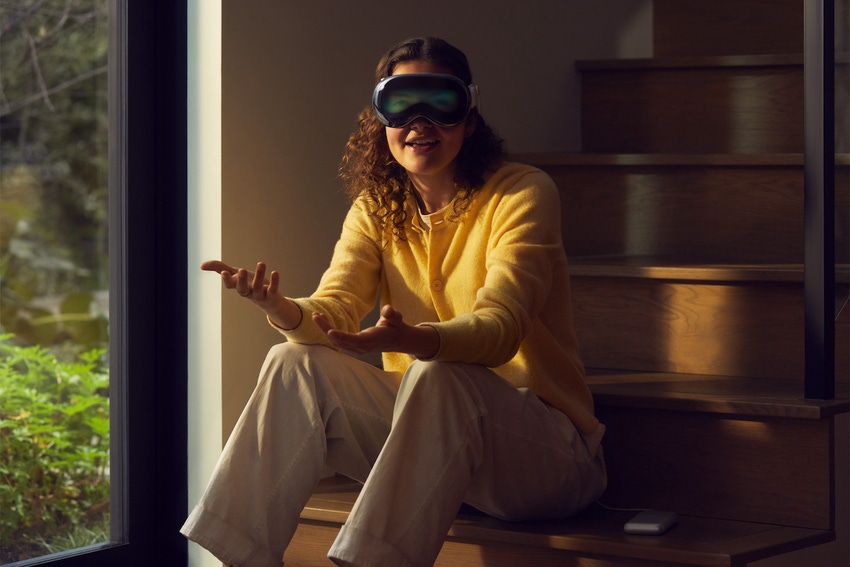 Apple is pitching its Vision Pro headset as a form of 'spatial computing.' (Source: Apple) Apple is pitching its Vision Pro headset as a form of 'spatial computing.' (Source: Apple)