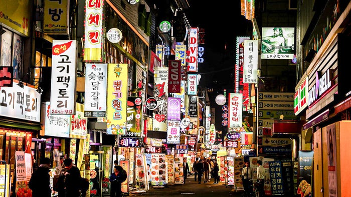 Bright lights: Research shows South Korea is blazing a trail when it comes to 5G. (Source: min woo park from Pixabay)