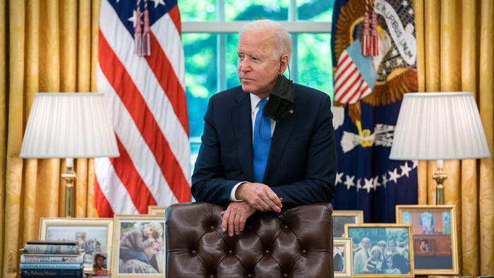 Biden his time: If the current stalemate over Honor's export future continues, President Biden could have the final say. (Source: White House)