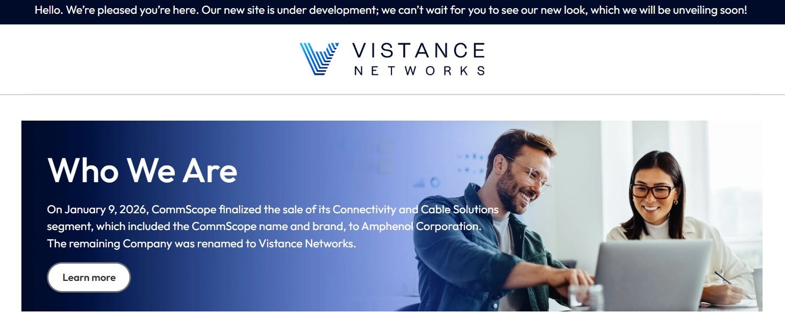 CommScope volta ao futuro com a reformulação da marca Aurora Networks CommScope volta ao futuro com a reformulação da marca Aurora Networks