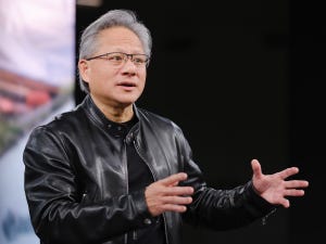 Nvidia CEO Jensen Huang has been one of the main beneficiaries of the AI boom. (Source: Nvidia)