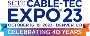 SCTE Cable-Tec Expo 2023 show logo.