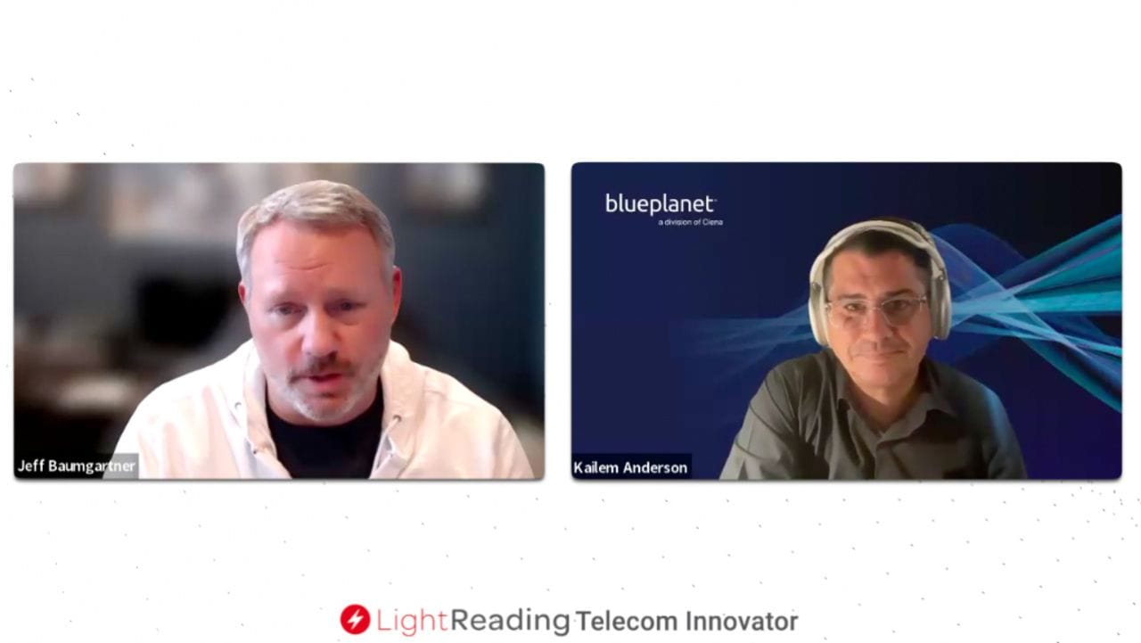 A screen frame from the video featuring two speakers A screen frame from the video featuring two speakers