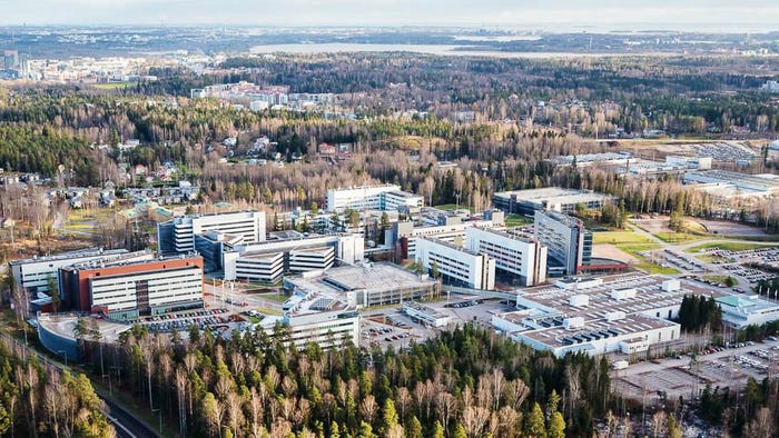 Looking north: Nokia – based in Espoo, Finland – will head up the European Commission's flagship 6G research group. (Source: Nokia)