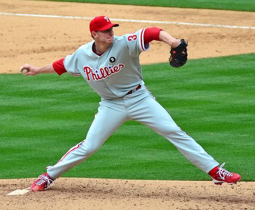 MLB Advanced Media helped Cisco pitch its vision of the 'Internet of Everything,' here conceptually illustrated by a photo of phormer Philadelphia Phillies pitcher Roy Halladay. Source: SD Dirk