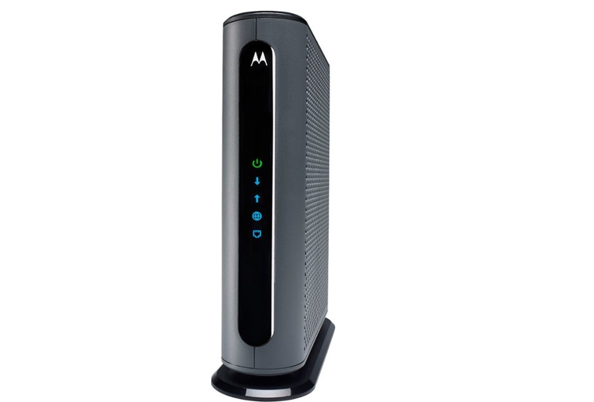 A Motorola-branded DOCSIS 3.1 cable modem