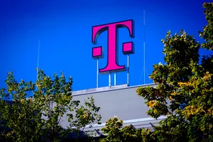 Deutsche Telekom Logo on DT's headquarters in Bonn, Germany Deutsche Telekom Logo on DT's headquarters in Bonn, Germany