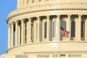 US congress building in Washington DC